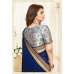 KH16353 Blue Kasheesh Sheesha Designer Saree