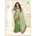 ZKH16358 Light Green Kasheesh Sheesha Designer Saree