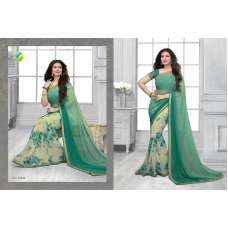 16444 Green Vinay Sheesha Star Walk Saree