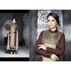 6202 Brown LEO Designer Party Wear Suit