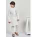 White Indian Pakistani Boys Eid Kurta Pajama