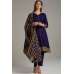 Navy Blue Pakistani Designer Readymade Dress