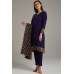 Navy Blue Pakistani Designer Readymade Dress