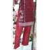 Maroon Pakistani Designer Lawn Salwar Suit