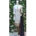 BRILLIANT WHITE SOPHISTICATED LINEN READYMADE SALWAR SUIT MEDIUM 