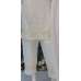 MAGNIFICENT WHITE LINEN READYMADE PAKISTANI SALWAR SUIT