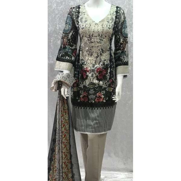 Pakistani Designer Readymade Salwar Suit