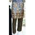 Grey Linen Resham Embroidered Readymade Salwar Suit