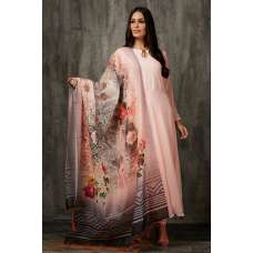 Peach Frock Suit Best Bollywood Indian Ready to Wear Dress