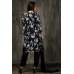Black Printed Salwar Suit Designer Party Wear Jacket Style Dress
