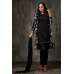 Black Printed Salwar Suit Designer Party Wear Jacket Style Dress