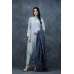 Grey & Blue Pakistani Suit Readymade Formal Dress
