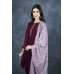 Wine Plain Readymade Casual Suit 