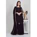 Black Georgette Gharara Designer Readymade Dress