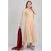 Peach Designer Frock Indian Party Dress