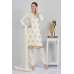 Ivory Indian Designer Suit Readymade Dress