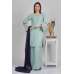 Mint Stitched Party Wear Ladies Gharara Suit