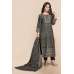 Black Embroidered Trendy Salwar Suit