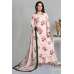 Peach Digital Printed Crepe Kurti & Palazzo Style Suit