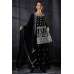 Black Peplum Style Kurti Designer Party Wear Gharara