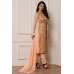 PEACH NOUGAT SMART AND STYLISH STRAIGHT DESIGNER READY MADE SUIT