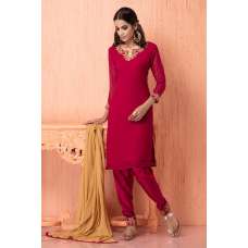 Magenta Dress Indian Readymade Salwar Suit Online