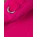 Hot Pink Slim Fit Girls Zip-Up Hoodie