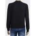 Black Designer Jersey Bomber Jacket