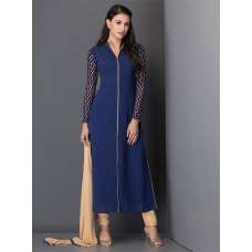Royal Blue Dress Indian Readymade Salwar Suit