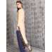 Beige Dress Tribal Printed Designer Wear Readymade Suit