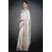 Ivory & Pink Pakistani Designer Wedding Bridal Saree