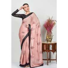 Rose Pink Indian Ethnic Saree