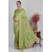 Pista Embroidered Indian Wedding Saree
