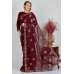 Maroon Trendy Party Wear Saree