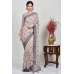 Lilac Indo Western Stylish Saree