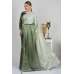 Moss Green Shaded Satin Party Saree