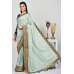 Mint & Black Pakistani Designer Wedding Saree