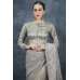 Heavy Embroidered Ethnic Indian Wedding Saree