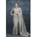 Heavy Embroidered Ethnic Indian Wedding Saree
