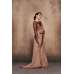 ZACS-605 BEIGE BEAUTIFUL BROCADE BLOUSE INDIAN PARTY WEAR SAREE 