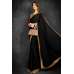 Fantastic Black Bodice Blouse Saree