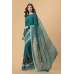 RAMA GREEN BOLD PRINTED SAREE