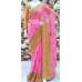 PINK AND GODL CHIFFON GEORGETTE PARTY WEAR SAREE