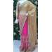 PINK & GOLD SHIMMERING WEDDING SAREE