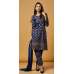 FANCY BLUE GOLD GREY WHITE SALWAR KAMEEZ SUITS
