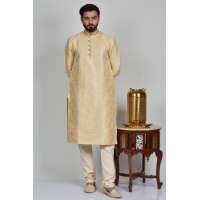 Indian Mens Jammawar Wedding Wear Kurta Pajama