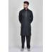 Black Vintage Style Men's Shalwar Kameez