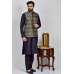 Grey & Black Formal Men's Jacket