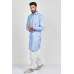 Sky blue & White Pakistani Gents Shalwar Kameez