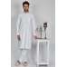 White Embroidered Shalwar Kameez For Men